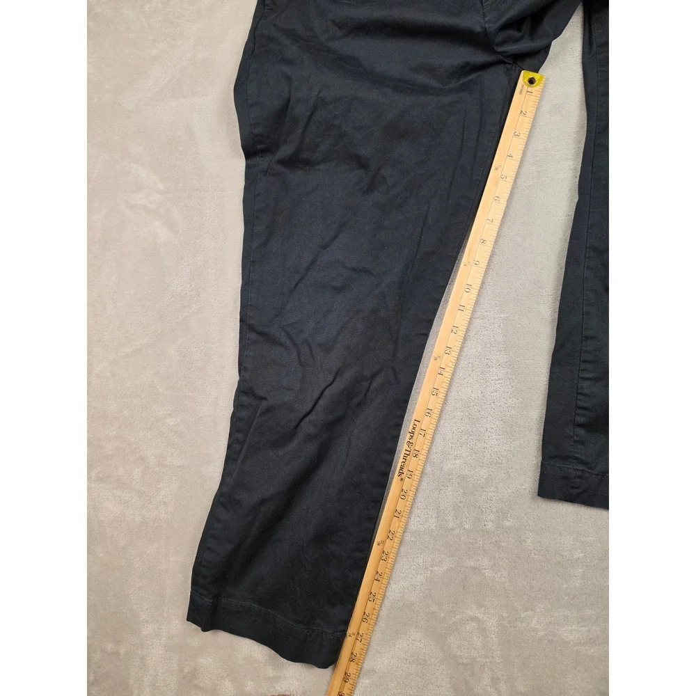 Polo Ralph Lauren Chino Pants Mens 40x30 Fit 40x29 Black Stretch Chinos